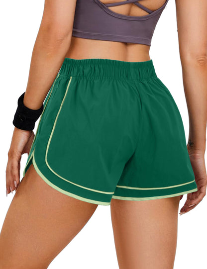 Womens Athletic Shorts Lightweight Shorts for Women Quick Dry Workout Shorts with Pocket