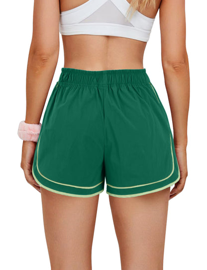 Womens Athletic Shorts Lightweight Shorts for Women Quick Dry Workout Shorts with Pocket